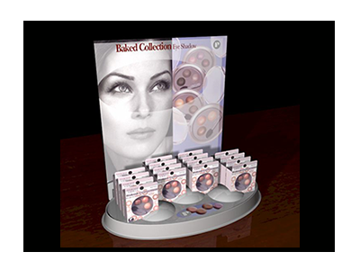 Cosmetic Product Display Sample