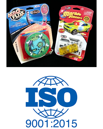thermoformed blister packaging, iso certification logo